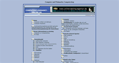 Desktop Screenshot of computerflohmarkt-online.de